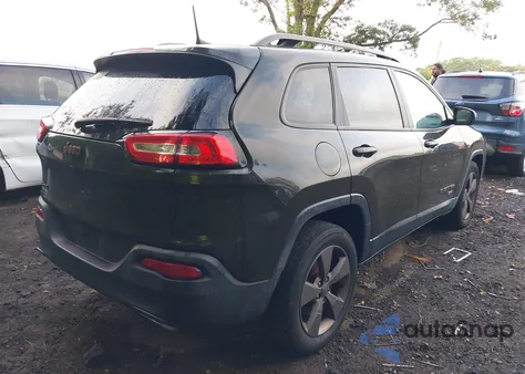 2016 Jeep Cherokee 75Th Anniversary z USA, uszkodzony, nr VIN 1C4PJMCSXGW320367